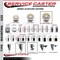 Service Caster 5'' Nylon Wheel Swivel 1-1/8'' Expanding Stem Caster Set 2 Brakes, 4PK SCC-EX20S514-NYS-2-TLB-2-118 - alternate 3